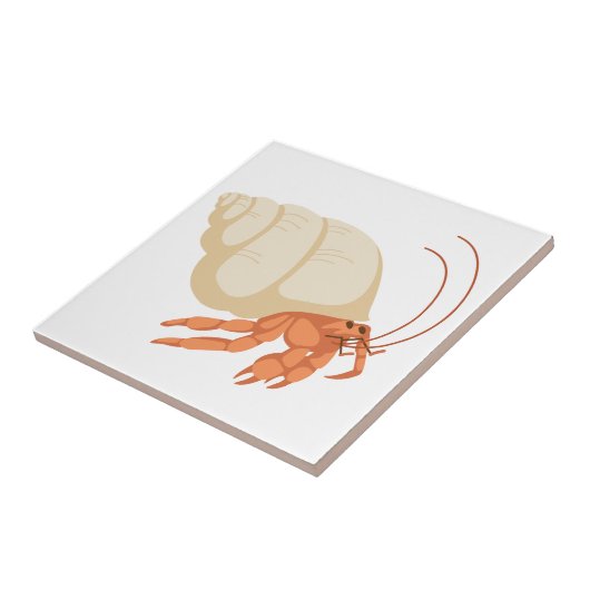 Hermit Crab Fliese (Seite)