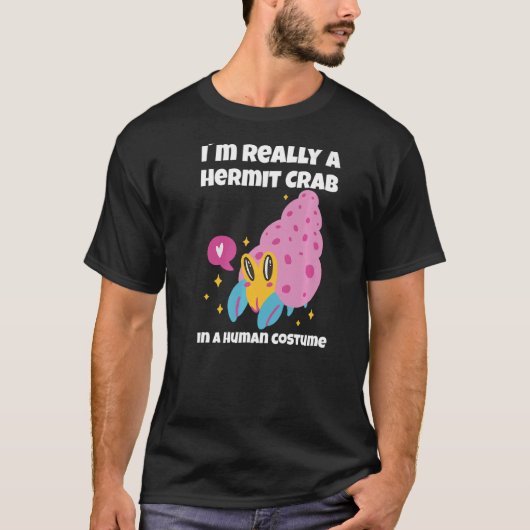 Hermit Crab Girl T-Shirt (Vorderseite)