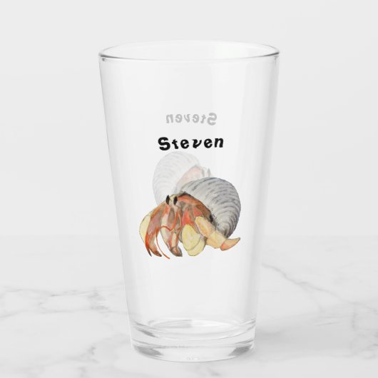 Hermit Crab Glas (Rückseite)