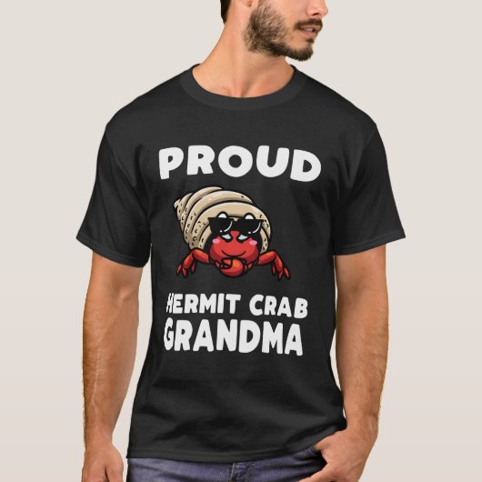 Hermit Crab Grandma T-Shirt (Vorderseite)