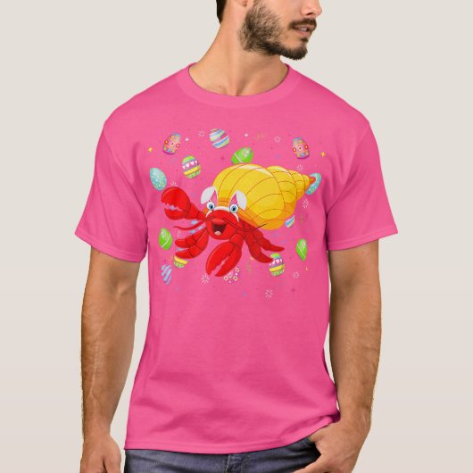 Hermit Crab Lover Easter Egg Funny Hermit Crab Eas T-Shirt (Vorderseite)