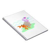 Hermit Crab Notebook Notizblock (Rechte Seite)