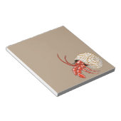 Hermit Crab Notepad Notizblock (angewinkelt)
