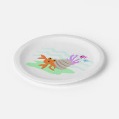 Hermit Crab Pappteller (Schrägansicht)