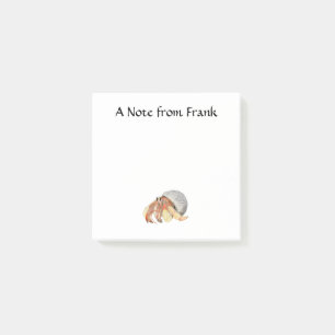 Hermit Crab Post-it Klebezettel
