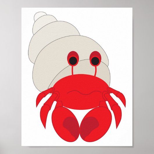 Hermit Crab Poster (Vorne)