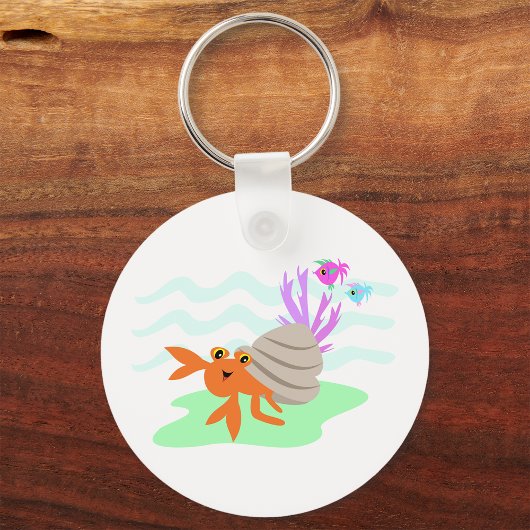 Hermit Crab Schlüsselanhänger