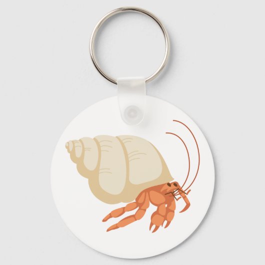 Hermit Crab Schlüsselanhänger (Vorderseite)