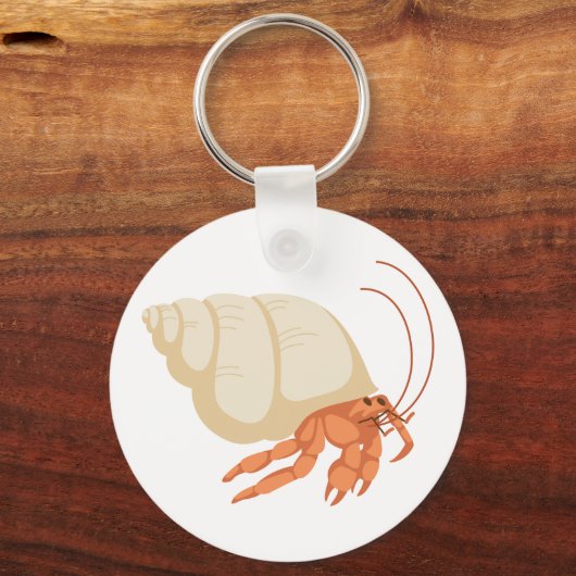 Hermit Crab Schlüsselanhänger (Vorderseite)