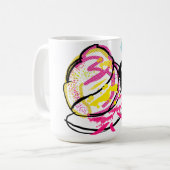 Hermit Crab Sommer Kaffeetasse (Vorderseite Links)