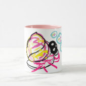 Hermit Crab Sommer Tasse (Zentrum)