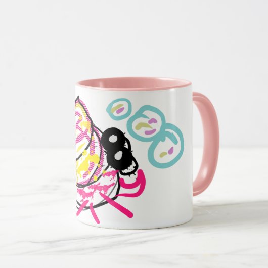 Hermit Crab Sommer Tasse (VorderseiteRechts)