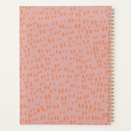 Hermit Crab Undated Planner Planer (Rückseite)