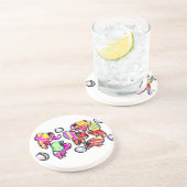 Hermit crabs summer  getränkeuntersetzer (Seite)