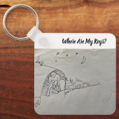 Hermit Schlüsselanhänger (Vorderseite)