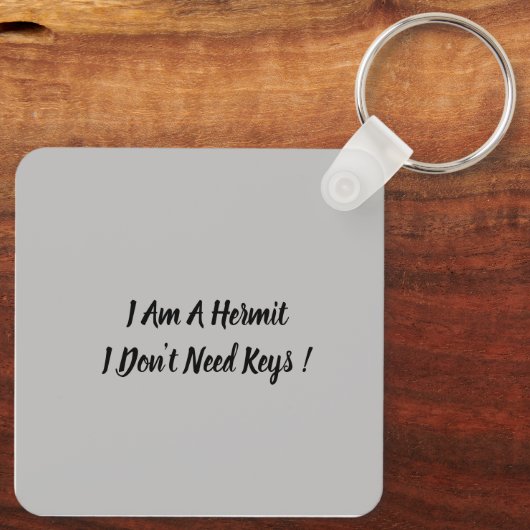 Hermit Schlüsselanhänger (Rückseite)