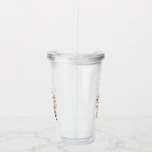 Hermit Thrush Audubon Bird mit Red Berries Acryltrinkbecher (Rechts)