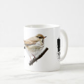 Hermit Thrush Coffee Tasse (VorderseiteRechts)