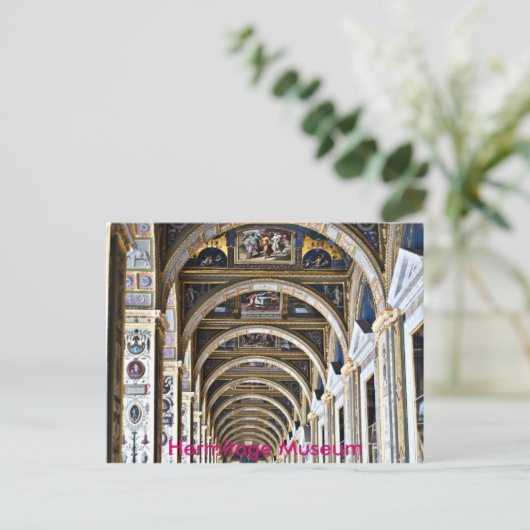 Hermitage Arches, Hermitage Museum Postkarte (Stehend Vorderseite)