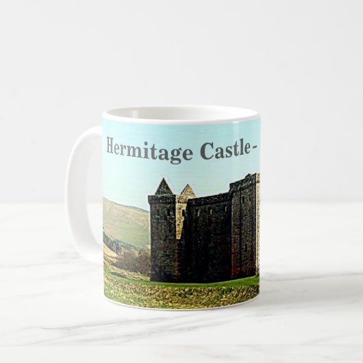 Hermitage Castle - Clan Elliot Kaffeetasse (Vorderseite Links)