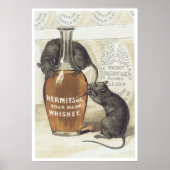 Hermitage Sour Mash Whiskey Poster (Vorne)