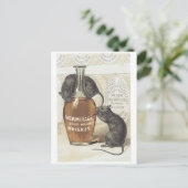 Hermitage Sour Mash Whiskey Postkarte (Stehend Vorderseite)