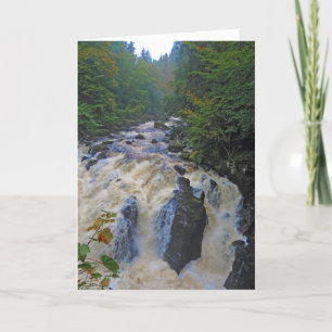 Hermitage Waterfall Card Karte