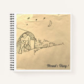Hermits Ledger Diary Notebook! Notizblock (Vorderseite)