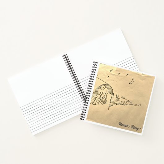 Hermits Ledger Diary Notebook! Notizblock (Innenseite)