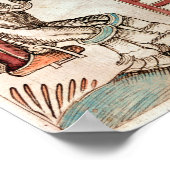 Hermod astride Sleipnir Poster (Ecke)