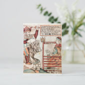 Hermod astride Sleipnir Postkarte (Stehend Vorderseite)