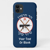 Hermon Ski Patrol Case-Mate iPhone Hülle (Rückseite)