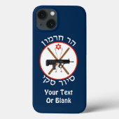 Hermon Ski Patrol Case-Mate iPhone Hülle (Rückseite)