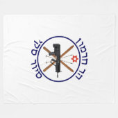 Hermon Ski Patrol Fleecedecke (Vorderseite (Horizontal))