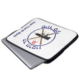 Hermon Ski Patrol Laptopschutzhülle (Vorne Knopf)