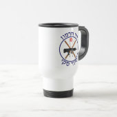 Hermon Ski Patrol Reisebecher (VorderseiteRechts)