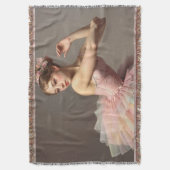 Hermosa bailarina romántica con dulces colores decke (Vorderseite Vertikal)