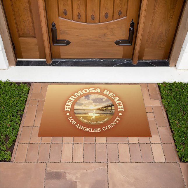 Hermosa Beach (C) Fußmatte (Außenbereich)