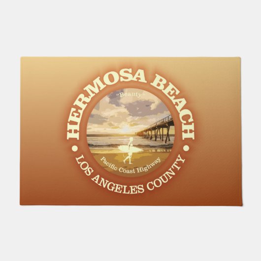 Hermosa Beach (C) Fußmatte (Vorderseite)