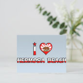 Hermosa Beach, CA Postkarte (Stehend Vorderseite)