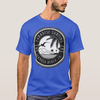 Hermosa Beach CA Surfdesign T-Shirt