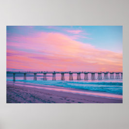 HERMOSA BEACH, CALIFORNIA, USA POSTER