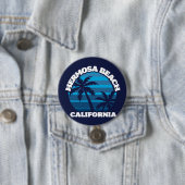 Hermosa Beach, Kalifornien Button (Beispiel)