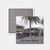 Hermosa Beach, Kalifornien Magnet (Vorderseite/Rückseite)