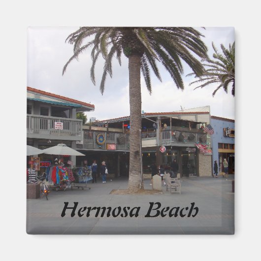 Hermosa Beach, Kalifornien Magnet (Vorne)