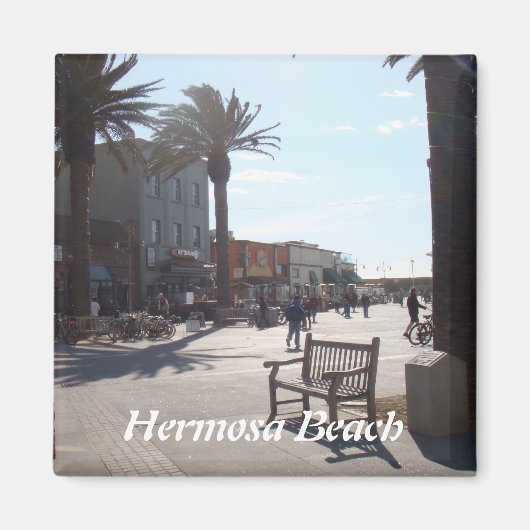 Hermosa Beach, Kalifornien Magnet (Vorne)