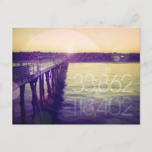 Hermosa Beach, Kalifornien Postkarte (Vorderseite)