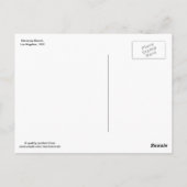 Hermosa Beach, Los Angeles, 1951 Vintag Postkarte (Rückseite)