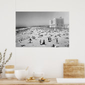 Hermosa Beach, Los Angeles, Kalifornien, 1951 Poster (Küche)