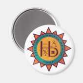 Hermosa Beach Siegel Magnet (Vorderseite/Rückseite)